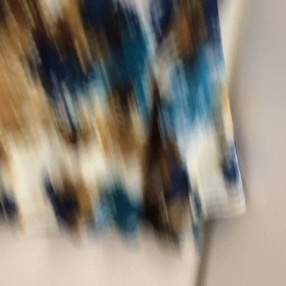 Calvin Klein Multicolor Abstract Blouse - Picture 12 of 13